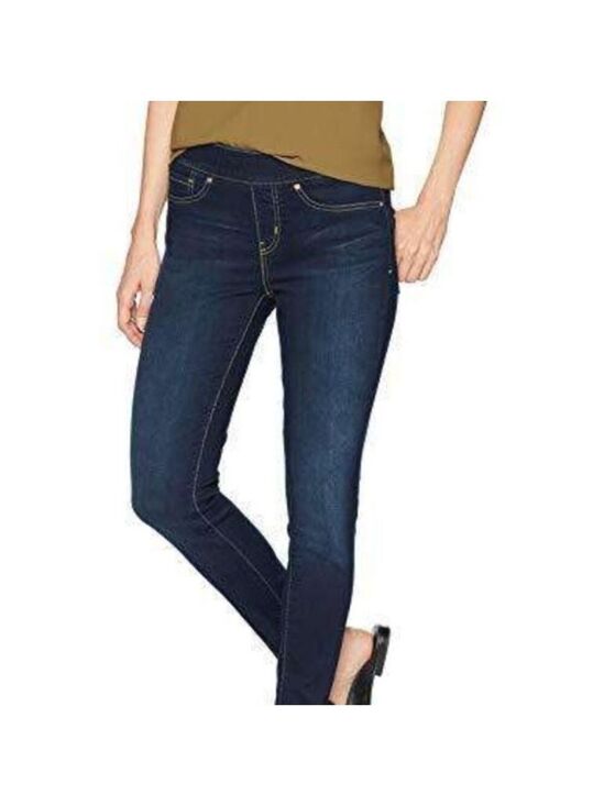 Levi's Denim - Levis Gold Label Women's Totally Shaping Pull On Mid Rise Skinny Jeans 2…